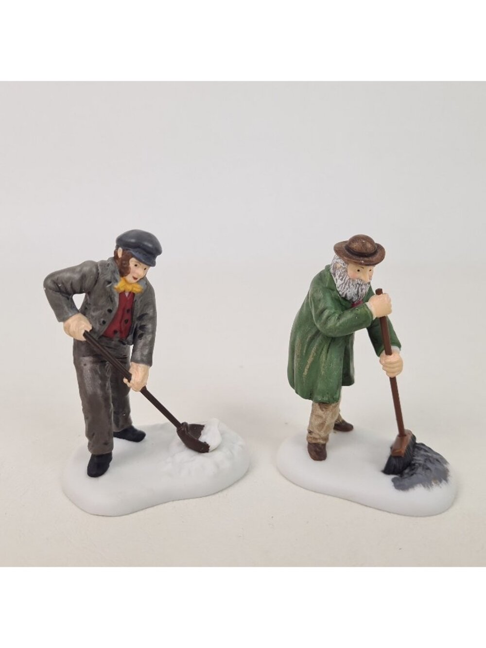 Department 56 "Keeping The Streets Clean" 58532 Christmas Accessories Vntg